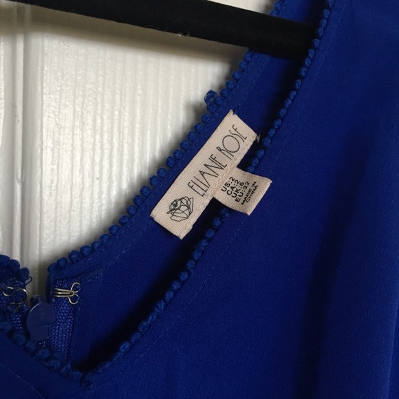 Eliane Rose Blue wide leg Pom Pom jumper - Picture 4 of 6